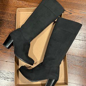 Will's Vegan Store Heeled Knee-High Boots- Only worn twice